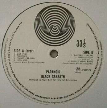 Vinyl Record Black Sabbath - Paranoid (LP) - 3