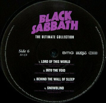 Vinyl Record Black Sabbath - The Ultimate Collection (4 LP) - 7