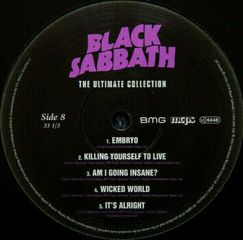 Vinyl Record Black Sabbath - The Ultimate Collection (4 LP) - 9