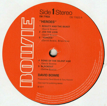 Disque vinyle David Bowie - Heroes (2017 Remastered) (LP) - 2