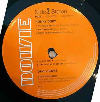 Disque vinyle David Bowie - Hunky Dory (2015 Remastered) (LP) - 6
