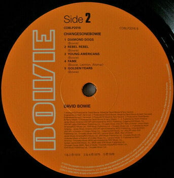 Hanglemez David Bowie - Changesonebowie (LP) - 3