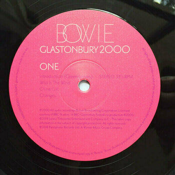 Vinyl Record David Bowie - Glastonbury 2000 (3 LP) - 7