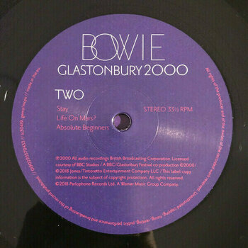 Vinyl Record David Bowie - Glastonbury 2000 (3 LP) - 8