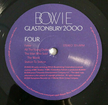 LP David Bowie - Glastonbury 2000 (3 LP) - 12