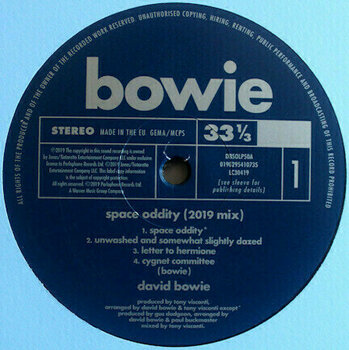 Hanglemez David Bowie - Space Oddity (Tony Visconti 2019 Mix) (LP) - 7