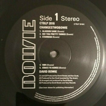 Disco de vinilo David Bowie - Changestwobowie (LP) - 5