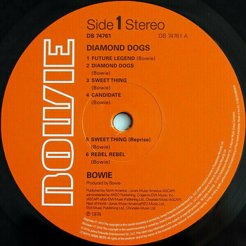 Disco de vinil David Bowie - Diamond Dogs (2016 Remastered) (LP) - 3