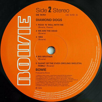 Vinylskiva David Bowie - Diamond Dogs (2016 Remastered) (LP) - 4