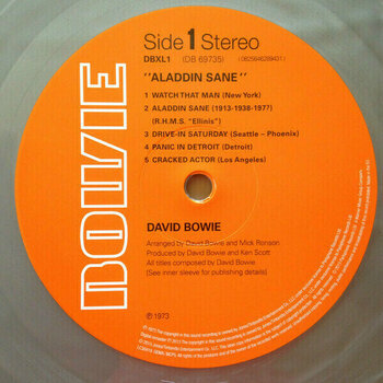 Disque vinyle David Bowie - Aladdin Sane (45th Anniversary) (Coloured) (LP) - 6