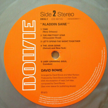 Disque vinyle David Bowie - Aladdin Sane (45th Anniversary) (Coloured) (LP) - 8