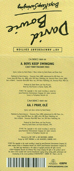 Vinylplade David Bowie - Boys Keep Swinging (LP) - 5