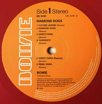 Disco de vinilo David Bowie - Diamond Dogs (45Th Anniversary) (LP) - 5