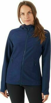 Outdoor Jacket Mammut Macun SO Hooded Peacoat M Outdoor Jacket - 2
