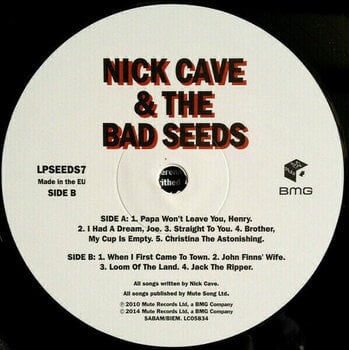 Vinyl Record Nick Cave & The Bad Seeds - Henry'S Dream (LP) - 6