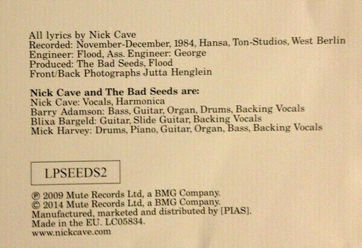 Δίσκος LP Nick Cave & The Bad Seeds - The Firstborn Is Dead (LP) - 7