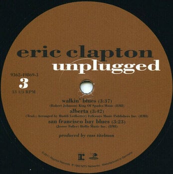 Vinyl Record Eric Clapton - Unplugged (LP) - 4