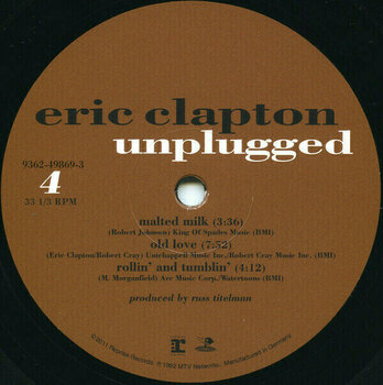 LP Eric Clapton - Unplugged (LP) - 5