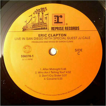 Vinyl Record Eric Clapton - Live In San Diego (With Special Guest Jj Cale) (3 LP) - 10