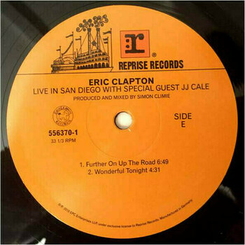 Hanglemez Eric Clapton - Live In San Diego (With Special Guest Jj Cale) (3 LP) - 12
