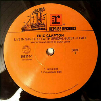 Vinyl Record Eric Clapton - Live In San Diego (With Special Guest Jj Cale) (3 LP) - 13