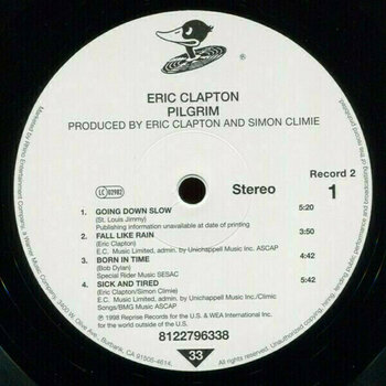 Vinyl Record Eric Clapton - Pilgrim (Limited Edition) (LP) - 4