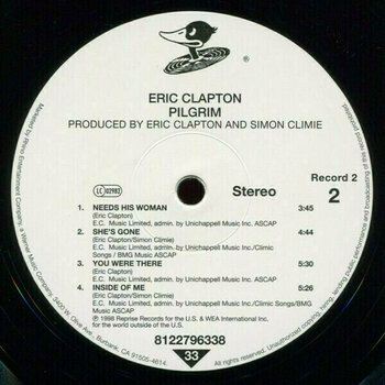 Vinyl Record Eric Clapton - Pilgrim (Limited Edition) (LP) - 5