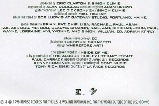 Vinyl Record Eric Clapton - Pilgrim (Limited Edition) (LP) - 11