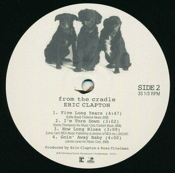 Vinyl Record Eric Clapton - From The Cradle (LP) - 4