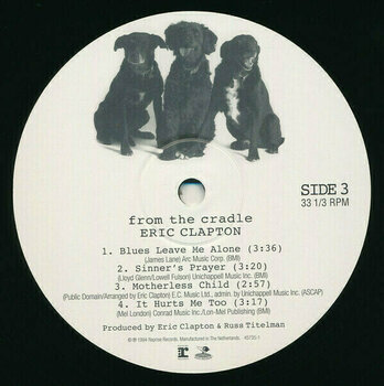 LP Eric Clapton - From The Cradle (LP) - 5