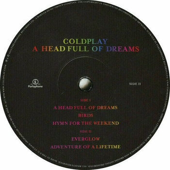 Vinylplade Coldplay - A Head Full Of Dreams (LP) - 9