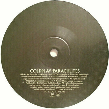 Schallplatte Coldplay - Parachutes (LP) - 6