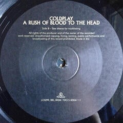 Vinyl Record Coldplay - A Rush Of Blood To The Head (LP) - 2