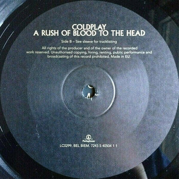 Disco de vinilo Coldplay - A Rush Of Blood To The Head (LP) - 3