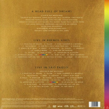 LP deska Coldplay - Live In Buenos Aires/Live In Sao Paulo/A Head Full Of Dreams (3 LP + 2 DVD) - 3
