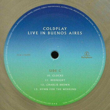 Disco de vinil Coldplay - Live In Buenos Aires/Live In Sao Paulo/A Head Full Of Dreams (3 LP + 2 DVD) - 7