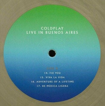 Disco de vinil Coldplay - Live In Buenos Aires/Live In Sao Paulo/A Head Full Of Dreams (3 LP + 2 DVD) - 8