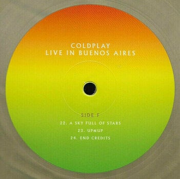 Disco de vinil Coldplay - Live In Buenos Aires/Live In Sao Paulo/A Head Full Of Dreams (3 LP + 2 DVD) - 10