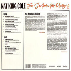 Vinyl Record Nat King Cole - For Sentimental Reasons (LP) - 2