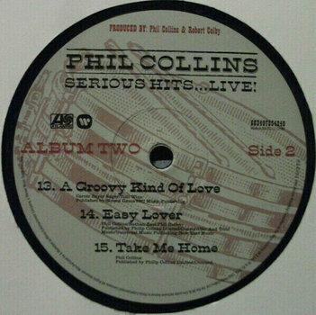 Vinyl Record Phil Collins - Serious Hits...Live! (LP) - 7