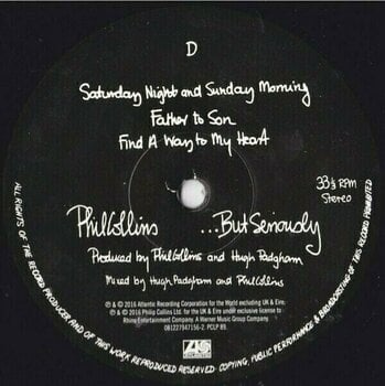 Vinyylilevy Phil Collins - But Seriously (Deluxe Edition) (LP) - 6