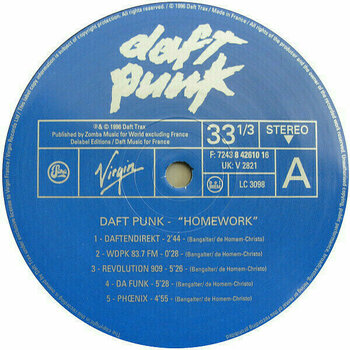 Vinyl Record Daft Punk - Homework (LP) - 4