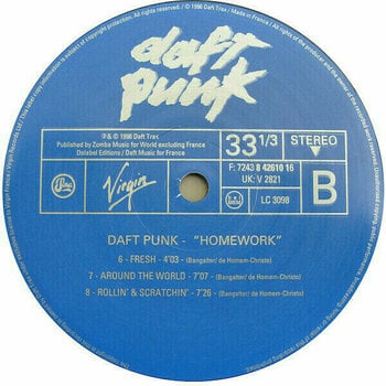 Hanglemez Daft Punk - Homework (LP) - 5