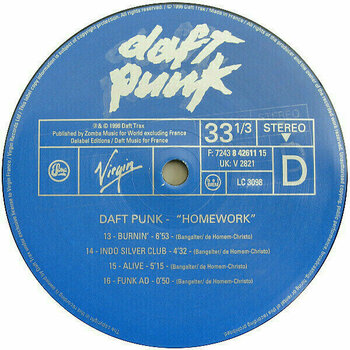 Disco de vinilo Daft Punk - Homework (LP) - 7