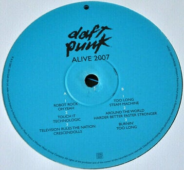 Vinyl Record Daft Punk - Alive 2007 (LP) - 6