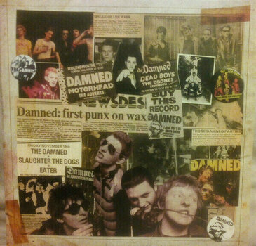 Vinyl Record The Damned - Black Is The Night: The Definitive Anthology (4 LP) - 4