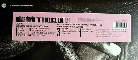 Disco de vinilo Miles Davis - Tutu Deluxe Edition (LP) - 8