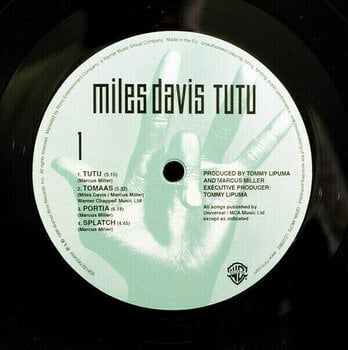 Vinyl Record Miles Davis - Tutu Deluxe Edition (LP) - 2