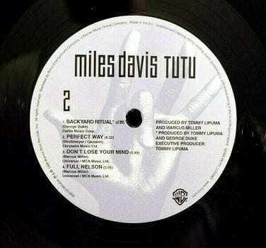 Vinyl Record Miles Davis - Tutu Deluxe Edition (LP) - 3