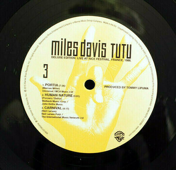 Vinyl Record Miles Davis - Tutu Deluxe Edition (LP) - 4